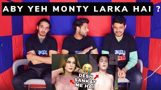 Pakistani Reaction on Monti Roy TikTok Compilation Video  Monti Roy latest Viral TikTok [upl. by Ayanet]