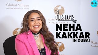 14 Questions With Neha Kakkar In Dubai  Curly Tales ME [upl. by Stanleigh312]