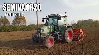 SEMINA ORZO  Az Agricola Favaro [upl. by Narmis329]