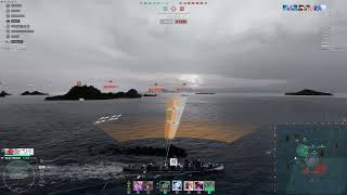 World of Warships Clan Battle Season 27 “Asp” 4FUN vs ARA2 No quotDetonationquot Flag [upl. by Harri399]