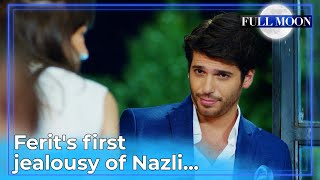 Full Moon English Subtitle  Ferits First Jealousy of Nazli  Dolunay [upl. by Jaclin143]