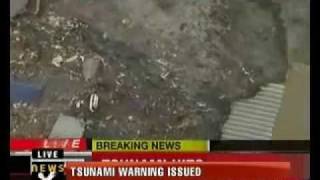 Japan hit by Tsunami [upl. by Jari]