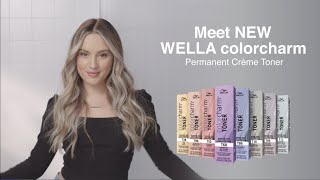 Meet WELLA colorcharm Permanent Crème Toner [upl. by Ginnifer]