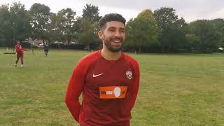 Beds County Football League Prem Div Queens Park Crescent FC v Flitwick Town FC Abandoned Wheather [upl. by Aiynat724]