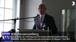 Wilhelm von Gottberg Das ostpreußische Erbe für Deutschland und Europa sichern [upl. by Davenport827]