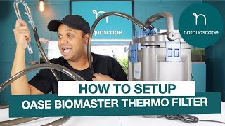 Oase Biomasterthermo external filter  step by step setup 2020 [upl. by Ythomit]