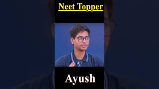 Neet Topper rank1 Interview neet neetmotivationaiimsdelhi [upl. by Oam844]