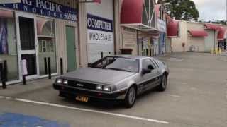 DMCEV Electric Delorean Australia Test Drive [upl. by Kent]