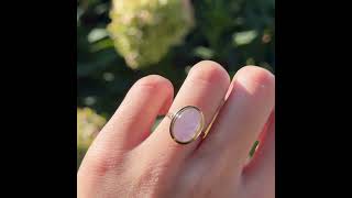 Vintage ring met jade edelsteen  Lila Lavender van Sieradenmeisje [upl. by Loydie360]