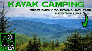 KAYAK CAMPING  Great Smoky Mountains NP amp Fontana Lake  Fontana Copper Mine  Backcountry Camping [upl. by Gala]