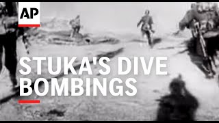 STUKAS DIVE BOMBING  WORLD WAR II  SOUND [upl. by Anirdna]