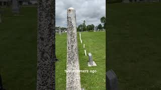 Gravestone is ready for spiritual healing ✨💖 spirituality grave ancestralhealing cemetery [upl. by Phelgen]