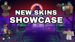 TDS NEW HALLOWEEN SKINS SHOWCASE  Tower Defense Simulator [upl. by Naitsabas422]