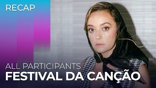 Festival da Canção 2024 Portugal  All Participants  RECAP [upl. by Baniaz]