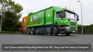 CNG Waste Collection Vehicles  Clean Ireland Recycling [upl. by Netsirc161]