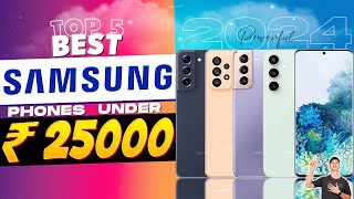 Top 5 Best Samsung Smartphone Under 25000 in 2024  Best Samsung Phone Under 25000 in INDIA 2024 [upl. by Mickie]