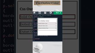 𝐂𝐬𝐬 𝐎𝐮𝐭𝐥𝐢𝐧𝐞 𝐂𝐨𝐥𝐨𝐫  color outline border padding margin html css style Educationslearning [upl. by Einon943]