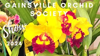 Gainsville Orchid Society Show 2024 at Kanapaha Botanical Gardens [upl. by Whittaker]