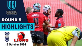 Zebre Parma vs Emirates Lions Highlights  Round 5  United Rugby Championship 202425 [upl. by Ahtenak]