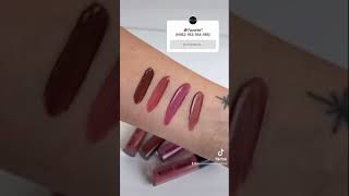 Wycon Liquid Lipstick Nuovi Colori Estate 2021 Swatches [upl. by Yerroc]