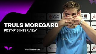 Truls Moregard PostRound of 16 Interview  WTTFrankfurt 2024 [upl. by Robenia]