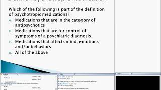 Monitoring Psychotropic Medication [upl. by Clarita496]