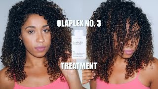 OLAPLEX Treatment on Curly Hair [upl. by Nivram]