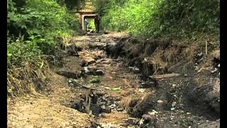 Flood Damage to the Bowes Railway Cyclepath Gateshead Part 2 18th July 2012 [upl. by Nwahsed]