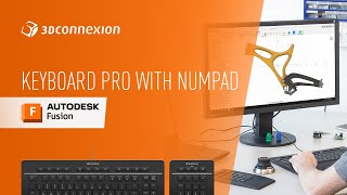 Fusion x 3Dconnexion  Keyboard Pro benefits and features [upl. by Merlina644]