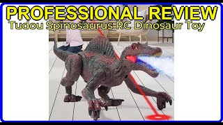 Review Tudou Spinosaurus RC Dinosaur Toy – important information [upl. by Dacey821]