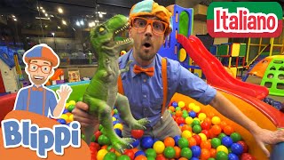 Impariamo con Blippi al parco giochi coperto  Blippi in Italiano  Video educativi per bambini [upl. by Klingel]