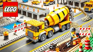 Lego Technic Concrete Mixer Truck 🚛 Lego Auto Tech [upl. by Assena]