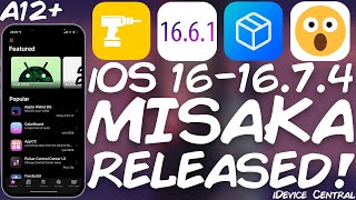 iOS 16  1674 JAILBREAK NEWS Misaka v801 RELEASED With Support For iOS 16  1674 ALL DEVICES [upl. by Wengert]