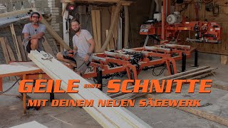 Das Ultimative AnfängerTutorial für alle Sägewerksneulinge  WoodMizer LT15 [upl. by Aicatsanna857]