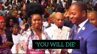 Nigerian Pastor Prophesying Zahara in her presence about her death Her reaction dying 😳 [upl. by Ytsirk]