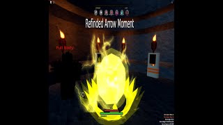 Using Refinded Arrow And i got This 😱  ROBLOX STAND ONLINE [upl. by Ahsiya432]