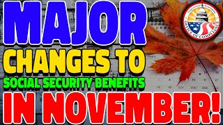 Upcoming Changes to Social Security Benefits in November 2024 – Payment Plan Details Inside [upl. by Rancell278]