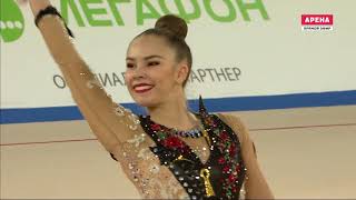 Anastasia Salos  Ribbon  Cup of Russia Bilateral Meet 2020 [upl. by Simonette]