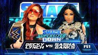 Sasha Banks VS Becky Lynch 12 [upl. by Aliuqaj765]