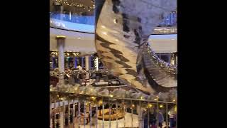 Christmas on Iona cruiseship awesome merry bright ytshorts [upl. by Jourdain181]