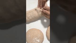 Shaping the Perfect Sourdough Batard with Bran – StepbyStep Guide sourdoughbread sourdoughtips [upl. by Enyalahs]