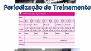 COMO MONTAR A PLANILHA DE PERIODIZAÇÃO DE TREINAMENTO PERIODIZAÇÃO DE TREINAMENTO [upl. by Auqenet345]