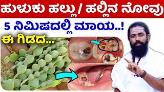 Hallu Novu Home Remedies in Kannada  Hallu Novige Mane Maddu Kannada  Huluku Hallige Mane Maddu [upl. by Atterys435]