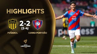 RESUMEN  PEÑAROLURU vs CERRO PORTEÑO PAR  CONMEBOL LIBERTADORES SUB 20 2023 [upl. by Mal]