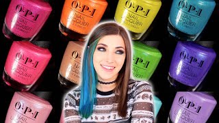 OPI Power of Hue Summer 2022 Nail Polish Collection Review and Swatches  KELLI MARISSA [upl. by Ysirhc]