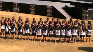 Beautiful Yimchunger women performing a folk song [upl. by Brady]