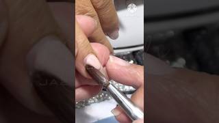 uñas forradas con acrilico y efecto aurora nails uñasforradas [upl. by Neelrak]