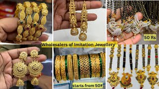 Jewellery Wholesale Market in Mumbai  Maharashtrian Traditional jewellery Bentex Bangle Mangalsutra [upl. by Farmelo]