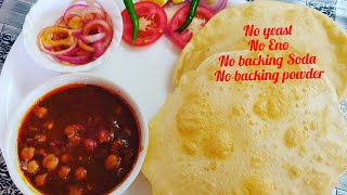 Instant Bhatura Recipe  बैलून जैसे फूलेफूले मुलायम भटूरे बनाने की आसान विधी monikas kitchen [upl. by Bailie845]