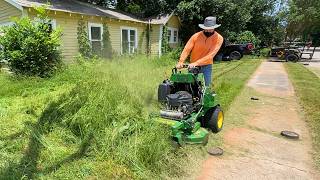 I GAVE him THIS after MOWING his yard for FREE [upl. by Elehcir940]